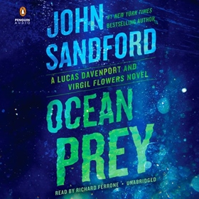 OCEAN PREY by John Sandford, read by Richard Ferrone