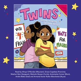 TWINS by Varian Johnson, read by Ahnya O'Riordan, Grace Capeless, and a Full Cast